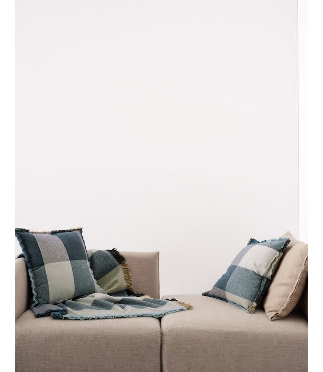 Marc O'Polo Eryk plaid Space blue 150x200