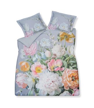 Vandyck Vandyck Fleur Festive lavender blue dekbedovertrek Vandyck Vandyck Fleur Festive lavender blue dekbedovertrek