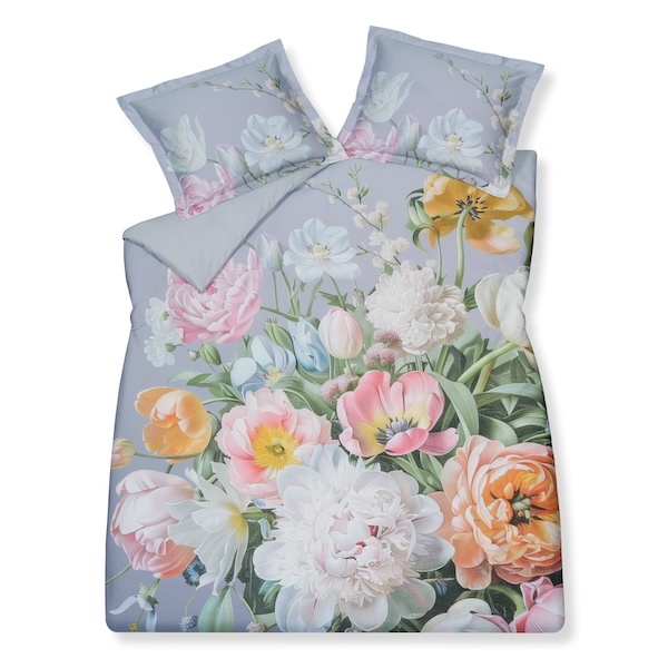 Vandyck Fleur Festive lavender blue dekbedovertrek