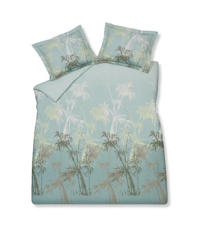 Vandyck Palm Paradise thyme dekbedovertrek