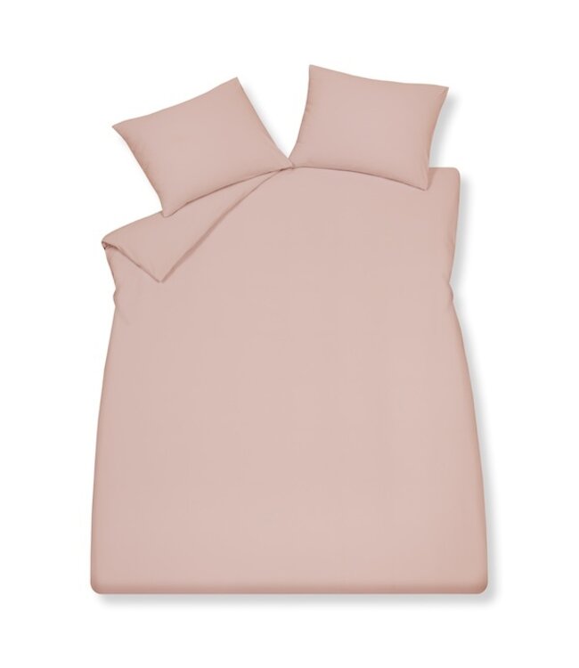 Vandyck Pure 66 Cotton Hemp sepia pink dekbedovertrek