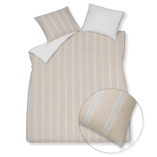 Vandyck Pure 91 stone dekbedovertrek