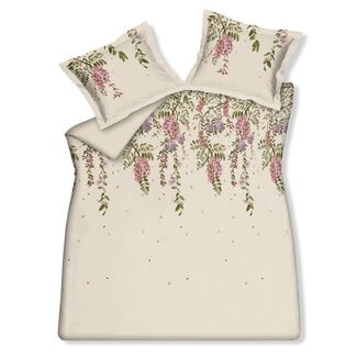 Vandyck Rose Acacia cream tan dekbedovertrek
