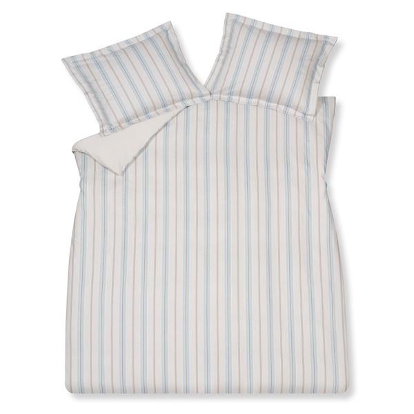 Vandyck Serene Lines powder blue dekbedovertrek