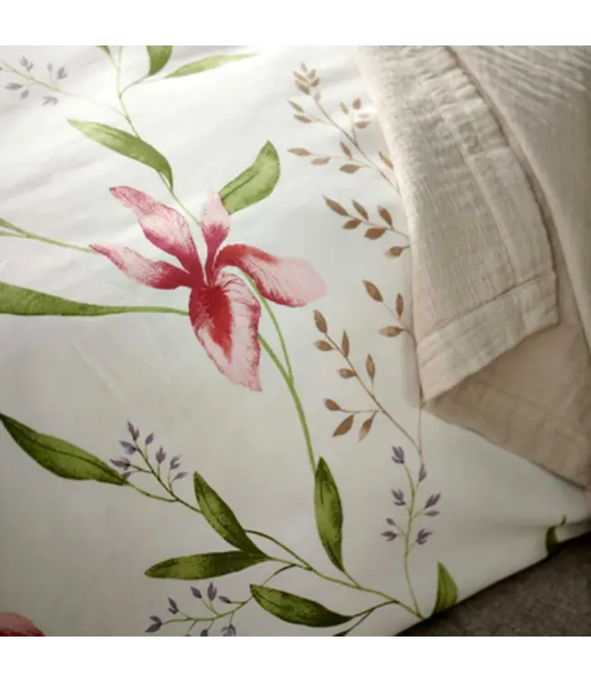 Vandyck Serene Flower offwhite dekbedovertrek