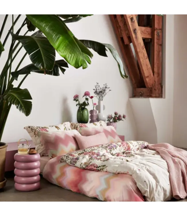 Vandyck Rose Acacia cream tan dekbedovertrek