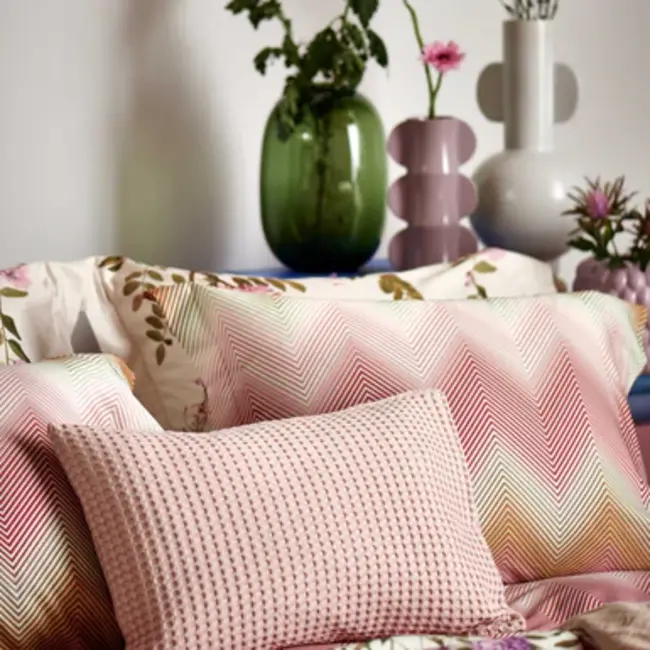Vandyck Rose Acacia cream tan dekbedovertrek