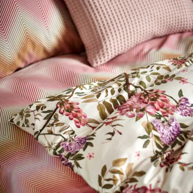 Vandyck Rose Acacia cream tan dekbedovertrek