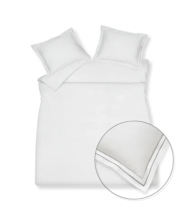 Vandyck Purity Napels off black dekbedovertrek