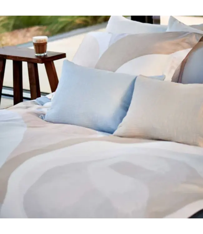 Vandyck Lush Lagoon linen dekbedovertrek