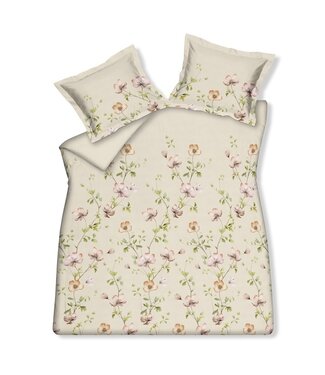 Vandyck Vandyck Blossom Breeze cream tan kussensloop Vandyck Vandyck Blossom Breeze cream tan kussensloop