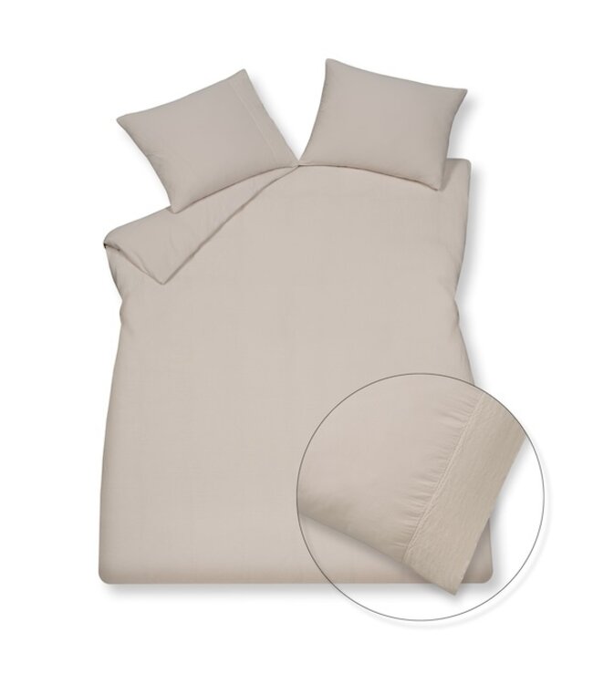 Vandyck Pure 07 Yd W.Band stone kussensloop