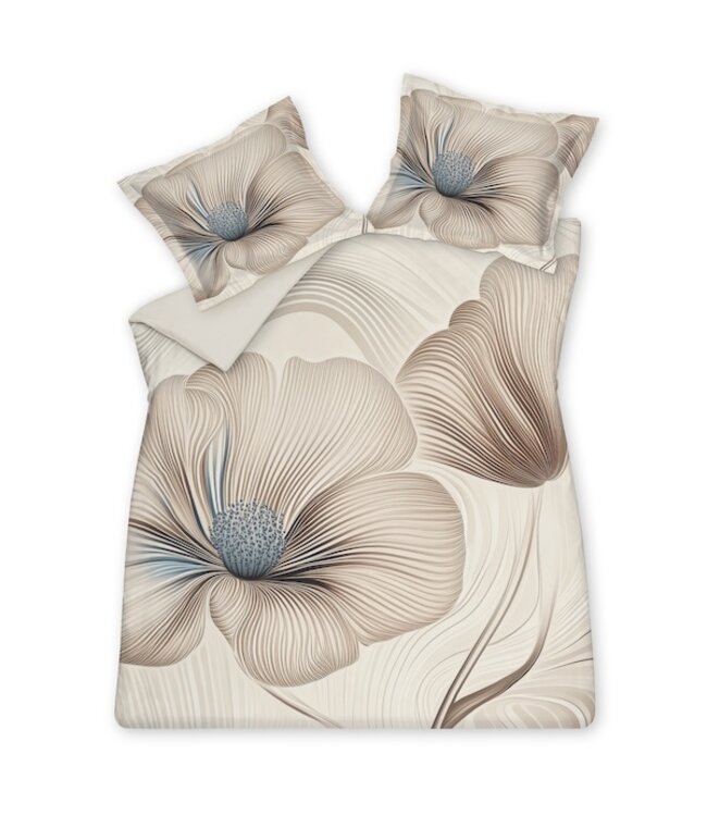 Vandyck Royal Garden cream tan kussensloop