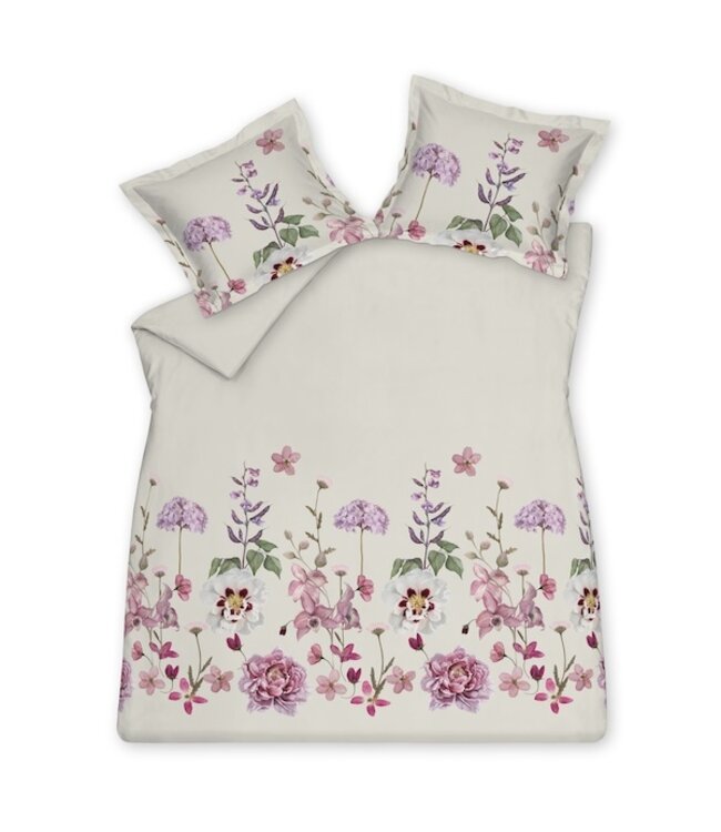 Vandyck Violet Garden offwhite kussensloop