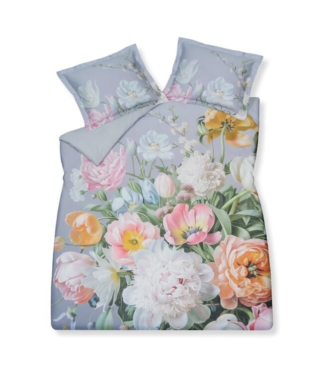 Vandyck Fleur Festive lavender blue kussensloop