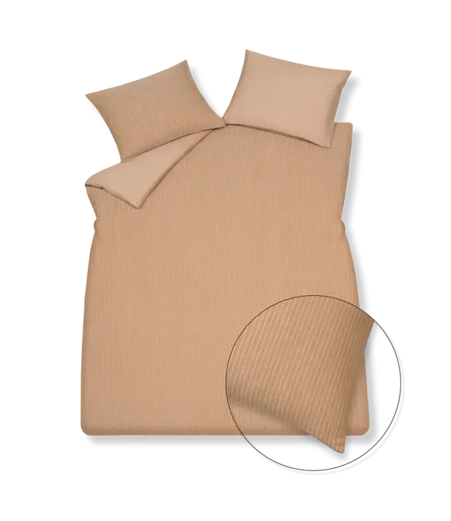 Vandyck pure 86 praline dekbedovertrek
