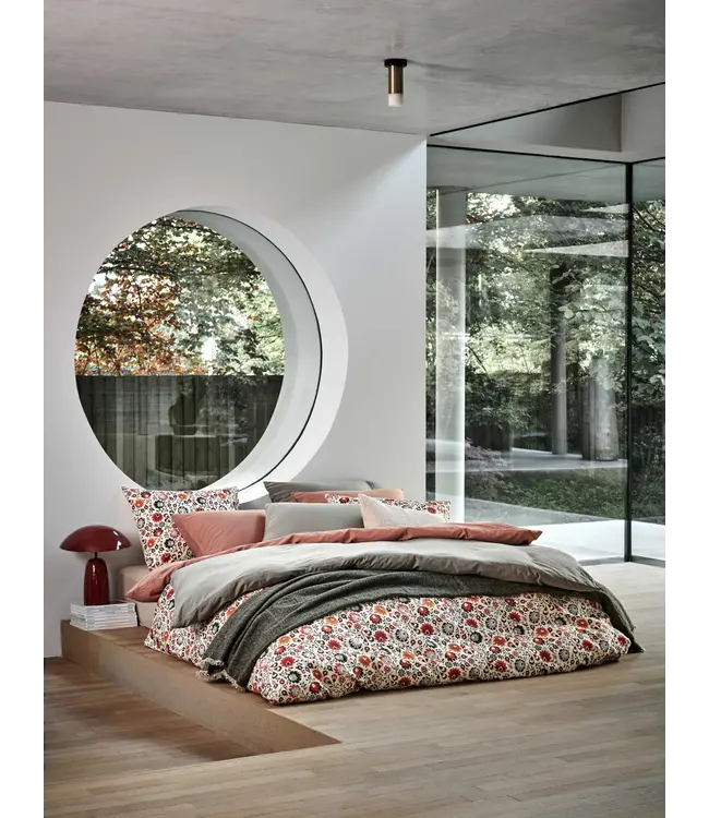 Vandyck pure 87 cream tan dekbedovertrek