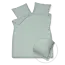 Vandyck pure 83 percale ruffle pearl blue dekbedovertrek