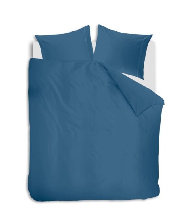 Auping Navy blue Dekbedovertrek