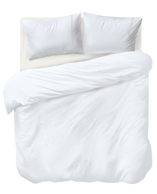 Auping Beige lines Dekbedovertrek