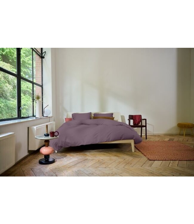 Auping Chambray Plum Dekbedovertrek