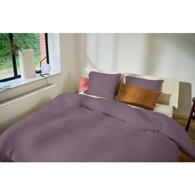 Auping Chambray Plum kussenslopen