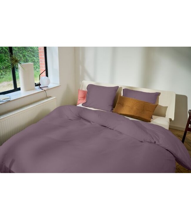 Auping Chambray Plum kussenslopen