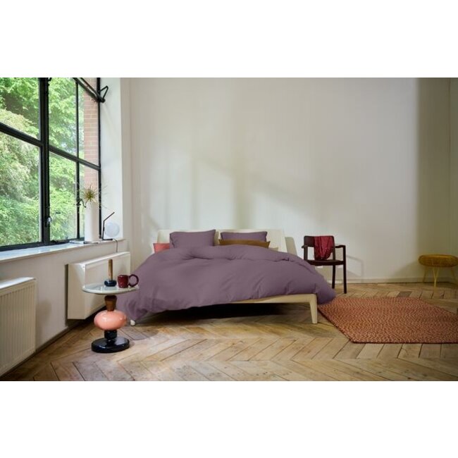 Auping Chambray Plum kussenslopen