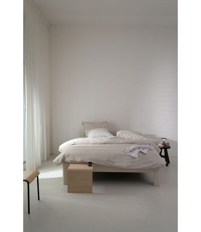 Auping Sand beige Percale Dekbedovertrek