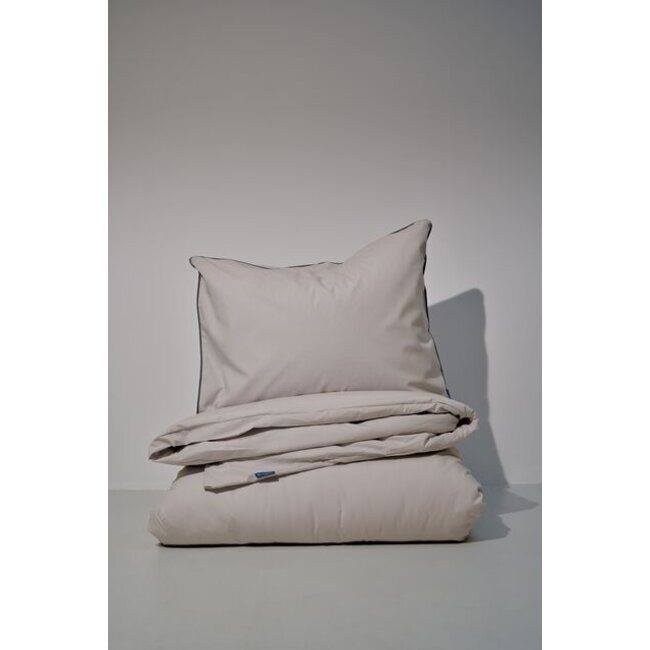 Auping Sand beige Percale Dekbedovertrek