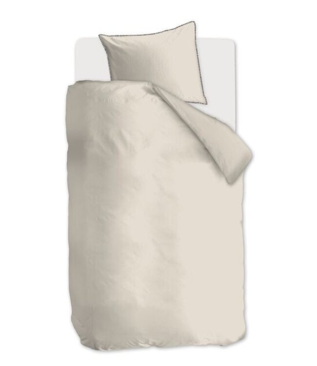 Auping Sand beige Percale Dekbedovertrek