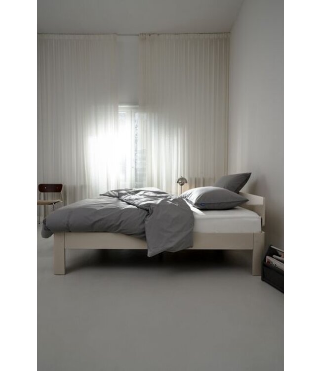Auping Pearl grey Percale Dekbedovertrek