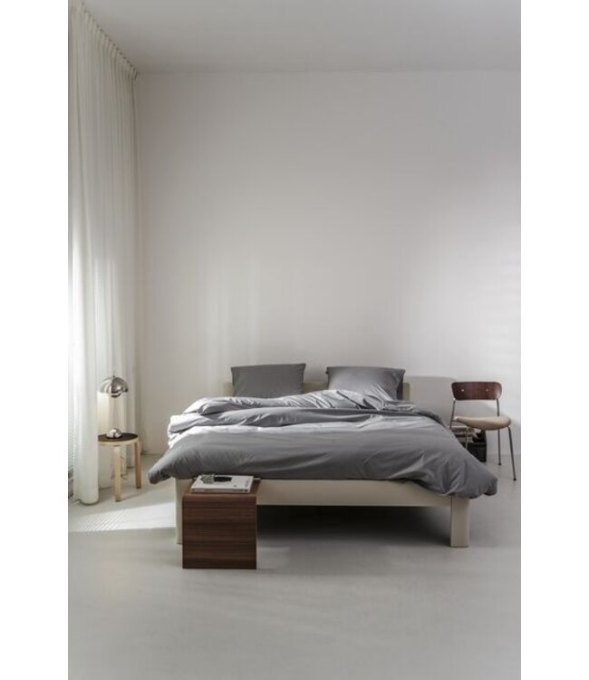 Auping Pearl grey Percale kussenslopen