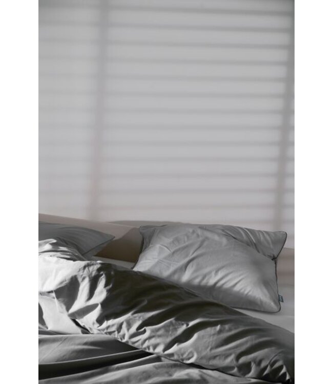 Auping Pearl grey Percale kussenslopen