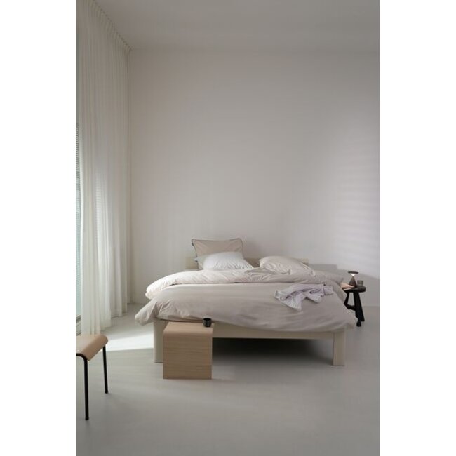 Auping Sand beige Percale kussenslopen