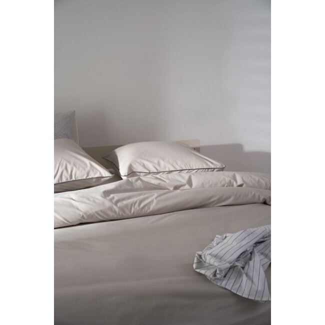 Auping Sand beige Percale kussenslopen
