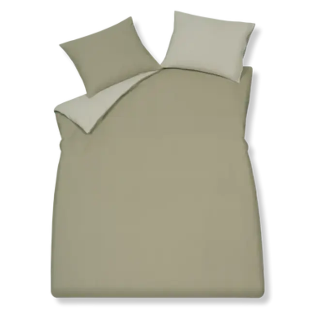 Vandyck home livorno sage green dekbedovertrek
