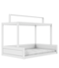 Lifetime Montessoribed 120X200 met dakconstructie