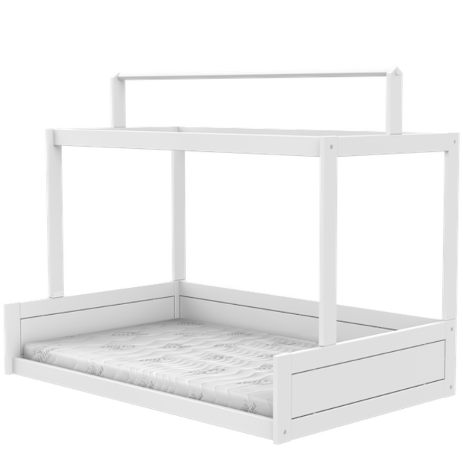 Lifetime Montessoribed 120X200 met dakconstructie