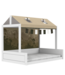 Lifetime Montessoribed 120X200 met dakconstructie
