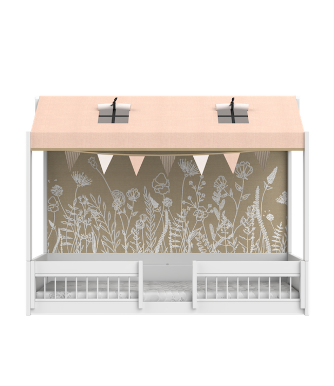 Montessoribed Hutbed 90X200