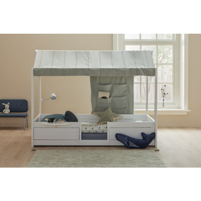 Lifetime 4-in-1 bed met dakframe voor stofdak
