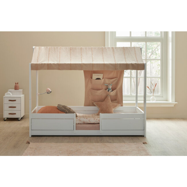Lifetime 4-in-1 bed met dakframe voor stofdak