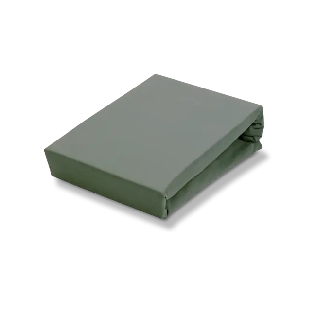 Vandyck Jersey Supreme hoeslaken sage green lits-jumeaux