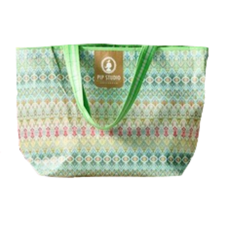 Pip Studio PIP Ashanti  Beachbag Green