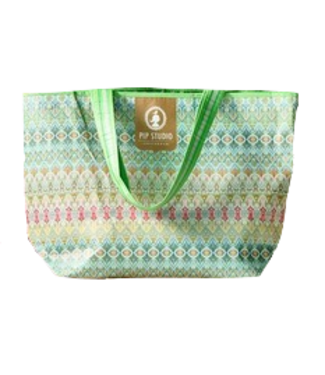 Pip Studio PIP Ashanti  Beachbag Green