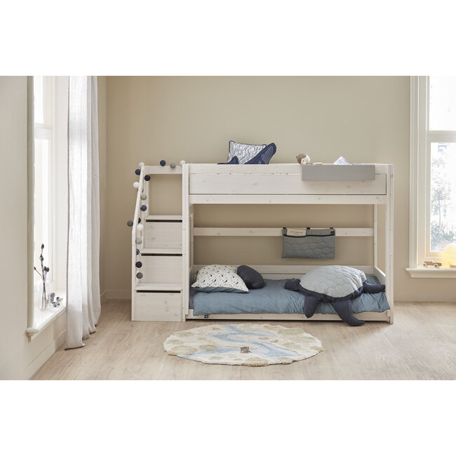Lifetime laag stapelbed met trapkast