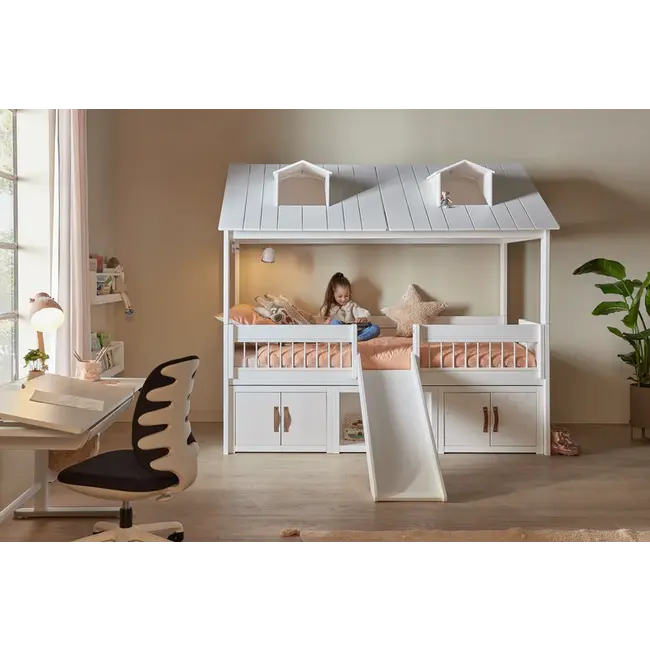 Lifetime kajuitbed beach house met trap