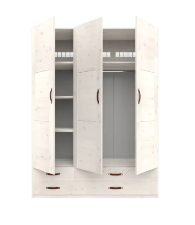 Lifetime kledingkast 150 cm met 4 laden