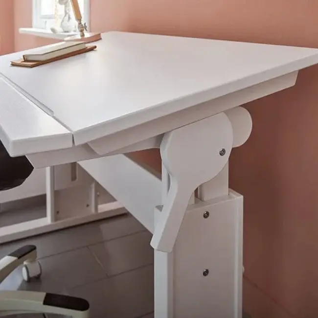 Lifetime bureau in hoogte en hoek verstelbaar - 120 cm